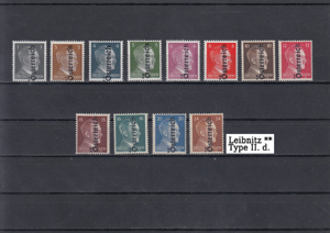 9 Briefmarkensätze Österreich Lokalausgaben Leibnitz ** 50 Euro pro Satz Bild 8
