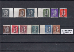 9 Briefmarkensätze Österreich Lokalausgaben Leibnitz ** 50 Euro pro Satz Bild 9