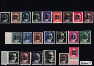 Briefmarken D Lokalausgaben mit Aufdruck ** Bild 20