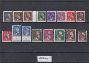 Briefmarken D Lokalausgaben mit Aufdruck ** Bild 8
