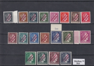 Briefmarken D Lokalausgaben mit Aufdruck ** Bild 7