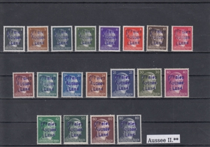 20 Briefmarken Sätze Österreich Privatausgaben mit Aufdruck Postfrisch Bild 2