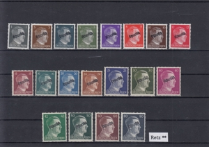 20 Briefmarken Sätze Österreich Privatausgaben mit Aufdruck Postfrisch Bild 16