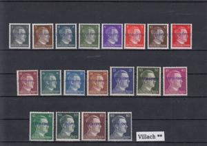 20 Briefmarken Sätze Österreich Privatausgaben mit Aufdruck Postfrisch Bild 4