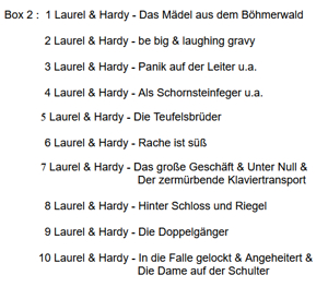 Laurel & Hardy (Dick & Doof) Box 1 & 2 , 20 DVDs, KULT Bild 8