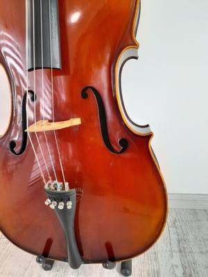 Schönes altes Cello, französische Marke GEORGES APPARUT Charotte-Millot 1939 Bild 2