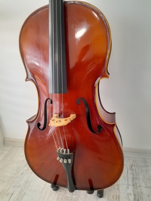 Schönes altes Cello, französische Marke GEORGES APPARUT Charotte-Millot 1939 Bild 3