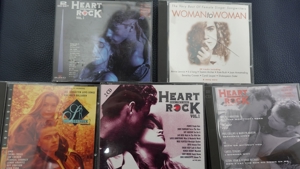 CD s Heart and Rock, Hits, Hits, Hits