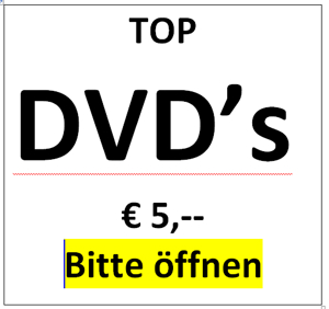 Versch. DVD s. ! ! EUR 5, --  Stk. Topzustand Bild 1