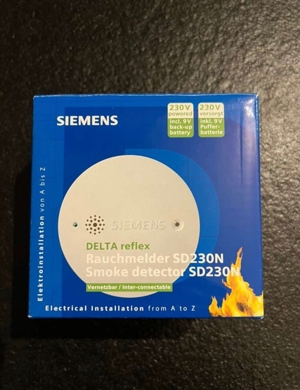 Preis für 5 Stück Siemens Rauchmelder SD230N Bild 1