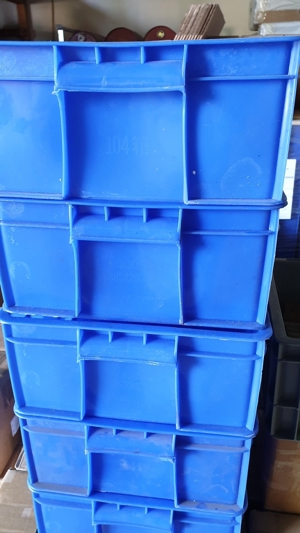 10 Stk. Aufbewahrungsboxen, Kisten aus Kunststoff Bild 1