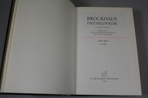 Brockhaus Enzyklopädie 17. Auflage, Halbleder, Band 1-25, 1966-1981 Bild 2