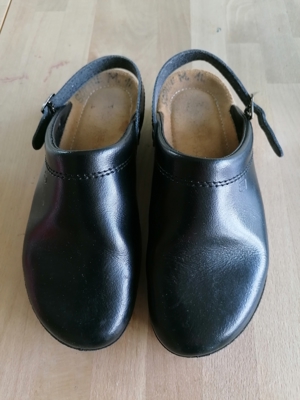 Pantoffeln Rohde schwarz 39 Schuhe, Hausschuhe für Küche, Schule Bild 2