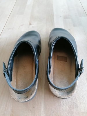 Pantoffeln Rohde schwarz 39 Schuhe, Hausschuhe für Küche, Schule Bild 3