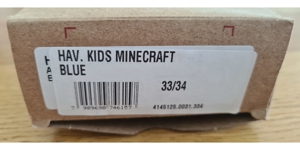 Kinder Flip-Flop Minecraft Havaianas Größe 33 34 Bild 4