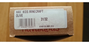 Kinder Flip-Flop Minecraft Havaianas Größe 31/32 Bild 4