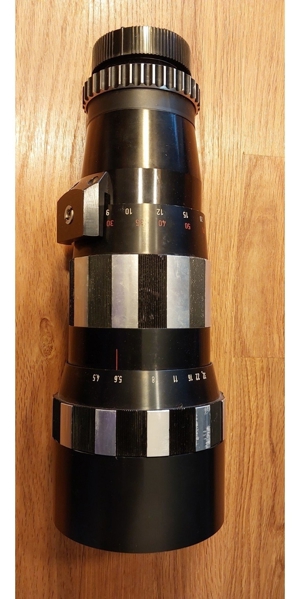 manuelles Tele Objektiv 400mm 1:4,5 mit Gewinde zum Schrauben Bild 4
