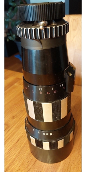 manuelles Tele Objektiv 400mm 1:4,5 mit Gewinde zum Schrauben Bild 2