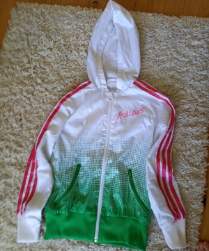 Leichte Adidas Sportjacke Gr 140