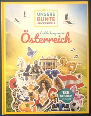 Entdeckungsreise Österreich Sticker von Billa