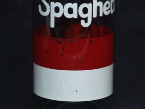 Glas Murano für Spaghetti Vorratsglas Glasbehälter Korkdeckel Vorratsdose Pasta Muranoglas Bild 2