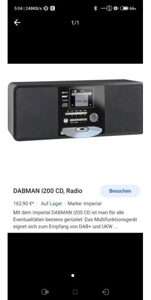 Internet Radio.  Cd   dab+   streamen  