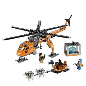 LEGO 60034 - City Arktis-Helikopter mit Hundeschlitten Bild 2