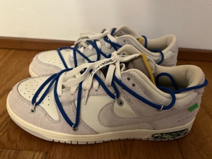 Dunk low off white lot 32