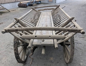 Ca. 100 jahre alter Holzleiterwagen fahrbereit Bild 2