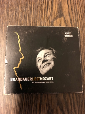 2 CDs: Brandauer liest Mozart Bild 1