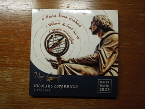2 Euro Gedenkmünze Malta 2023 Copernicus Bild 3