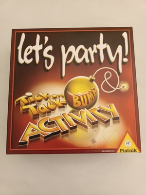 Piatnik Brettspiel - Let  s Party - Tick Tack Bumm Activity! Wie Neu! Bild 1