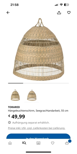 Ikea Lampe Torared Bild 1