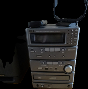 DENON Model D-C1 Kompakt Stereoanlage CD Player Kasettendeck