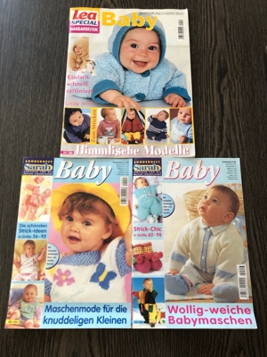 3 Hefte: Stricken für Babys