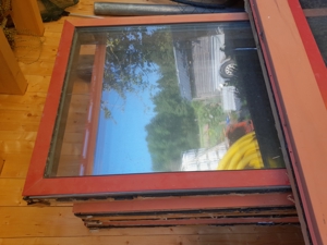 Isolierglasfenster mit Rahmen Wetterschutz Aluminium Bild 1