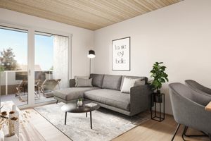 Neubau 2-Zimmer-Apartments im EG mit Terrasse in Top Lage in Dornbirn Bild 2