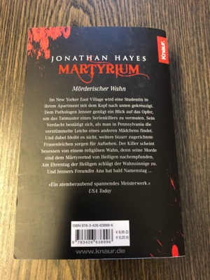 Martyrium, Jonathan Hayes Bild 2