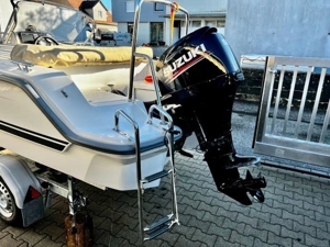 Boot Motorboot Ryds 488 Bootshänger Bodenseezulassung Schiff Gondel Bild 8