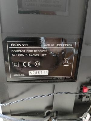 Sony HCD-FX205 Kompaktanlage Bild 3