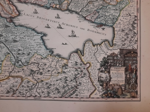 Landkarte Bodensee, Lacus Bodamicus 88.-  Bild 1