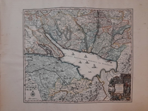 Landkarte Bodensee, Lacus Bodamicus 88.-  Bild 2
