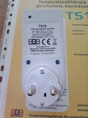 TS10 Stecker-Thermostat Bild 3
