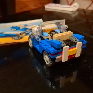 Lego Creator 6913 Blaues Cabriolet 2in1 Bild 4