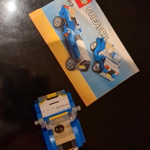 Lego Creator 6913 Blaues Cabriolet 2in1 Bild 2