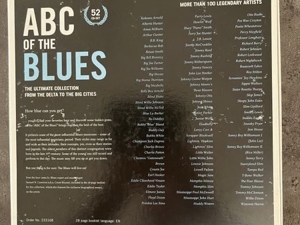 52 CD s ABC OF THE BLUES , mit Mundharmonika Hohner neu! Bild 2