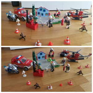 Playmobil Rettungseinsatz Feuerwehr Bild 2