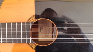 Yamaha G-235-II Gitarre Nylonsaiten akustik 80erJahre Rarität Wandergitarre  Bild 3