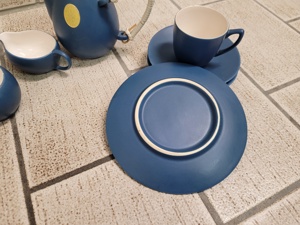 Kleines Tee Servies in Blau Bild 2
