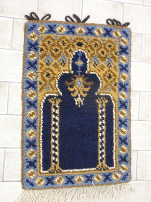 Wandteppich aus reiner Wolle, Handgeknüpft Bild 1